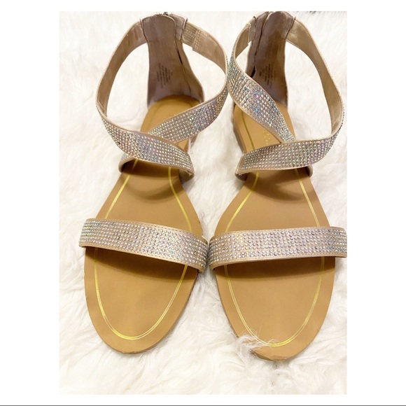 Enzo Angiolini - Sparkly Strappy Sandals - Picture 2 of 5
